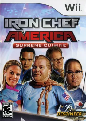 Iron Chef America- Supreme Cuisine box cover front